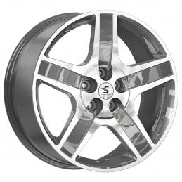 КиК КР008 8.5x20 PCD5x114.3 ET47 Dia67.1 Diamond gloss graphite