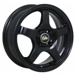 CrossStreet CR-14 5.5x14 PCD4x100 ET46 Dia54.1 BLACK